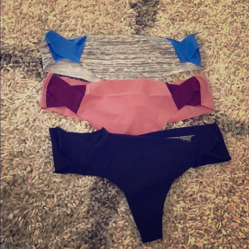 Pink Victoria’s Secret underwear
